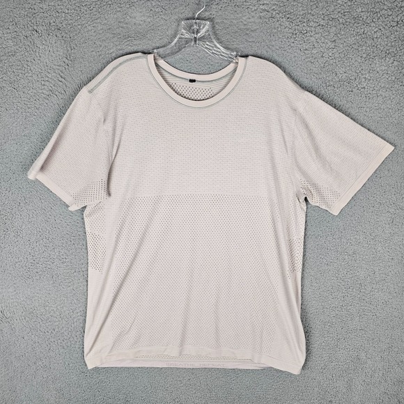 lululemon athletica Other - Lululemon Breathe Repeat T-Shirt Mens XL Mesh Oversized Short Sleeve Pullover